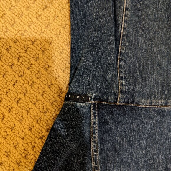 Vintage Sisley Denim Mini open back boyish sexy Dress – Made in Italy – XS - Picture 3 of 14